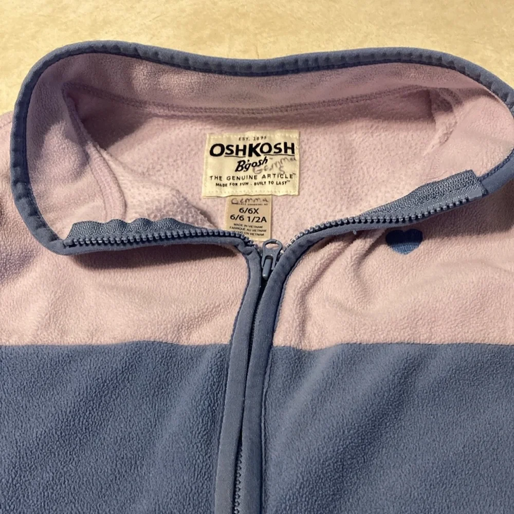 Oshkosh fleece jacket